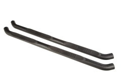 Side Step, 3 inch, Round, Black; 18-18 Wrangler Unlimited JLU, 4 USI