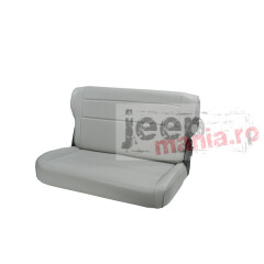 Fold & Tumble Rear Seat, Gray, 76-95 CJ & Wrangler