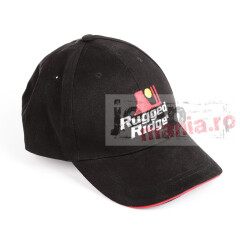 Hat, Rugged Ridge, Black & Red, Adjustable