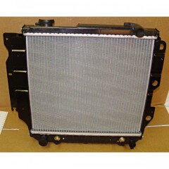 Radiator, 2 Row (With or Without AC), 1987-1991 Wrangler (2.5L & 4.2L)(MT or AT), 1997-2006 Wrangler (2.4L, 2.5L or 4.0L) (AT), 2004-2006 Wrangler Unlimited (4.0L) (AT)
