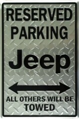 Jeep Reserved Parking