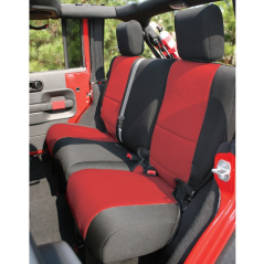 Neo Rear Seat Cover Blk&Red 07-18 JK