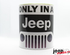 Cool Jeep Grill Logo Ceramic Coffee Mug, Tea Cup | Best Gift