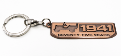 Jeep SEVENTY FIVE YEARS 1941 Keychain - Bronze