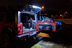 KIT Iluminare LED Luneta Spate cu Telecomanda pt. 2007+ Jeep Wrangler & Wrangler Unlimited JK/JKU/JL/JLU