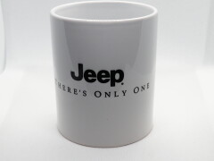 Jeep. There's only one - CERAMIC COFFEE MUG, TEA CUP - WHITE| BEST GIFT